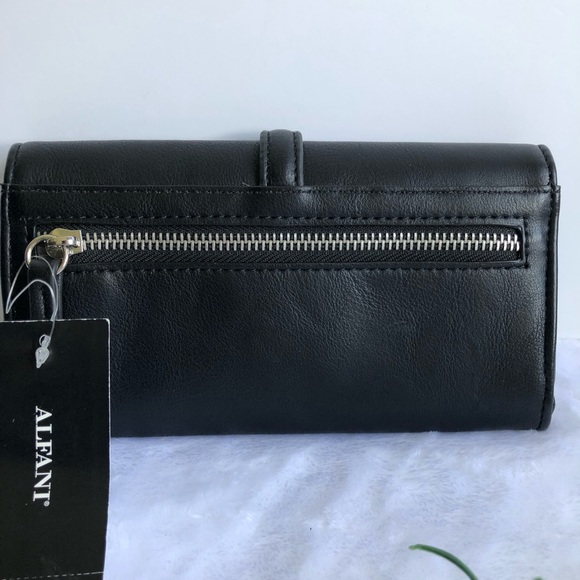 Alfani Bangle Organizer Wallet, Black, NWT - Picture 2 of 6